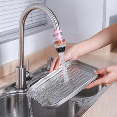 6-Layer Water Filter Tap Purifier – Medical Stone Faucet Nozzle for Kitchen