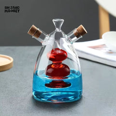 GLASS OIL & VINEGAR BOTTLE – KITCHEN STORAGE CONTAINER