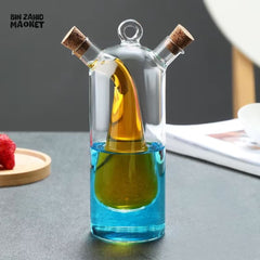 GLASS OIL & VINEGAR BOTTLE – KITCHEN STORAGE CONTAINER