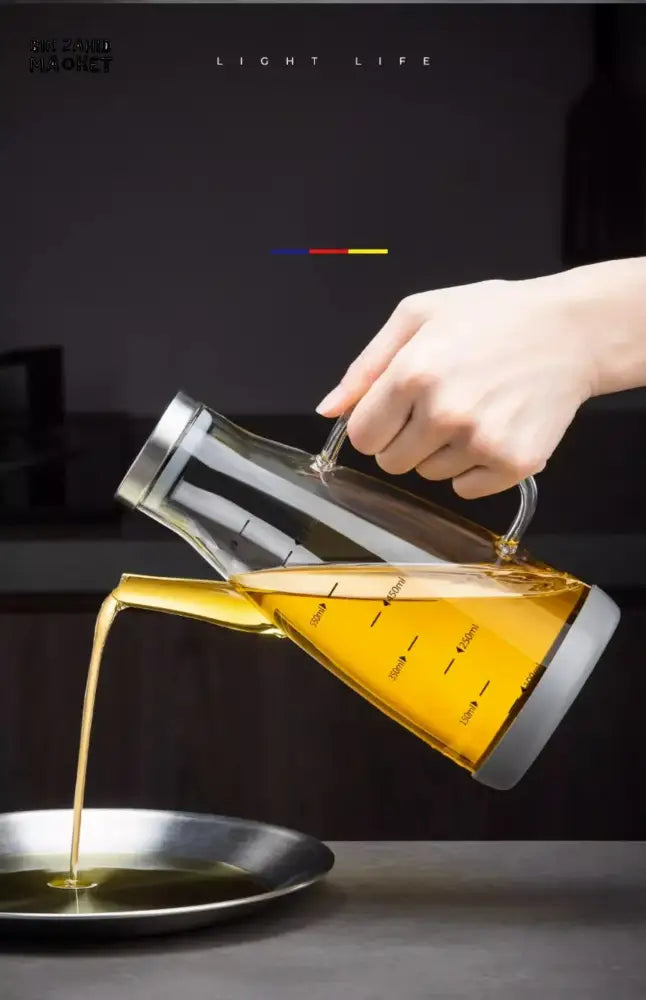 HIGH-TEMPERATURE RESISTANT GLASS OIL FILTER POT-JUG 750ml