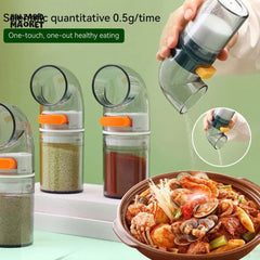 VOLUME CONTROLS PUSH POWDER DISPENSER